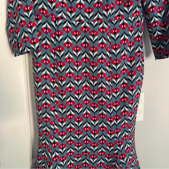 NEW Boden Violette flutter hem dress - Picture 5 of 8